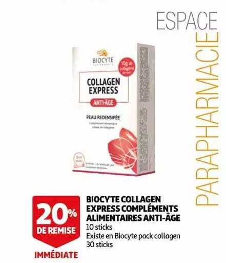 biocyte collagen express compléments alimentaires anti-âge