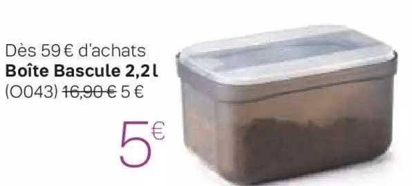 Boîte Bascule 2,2 L