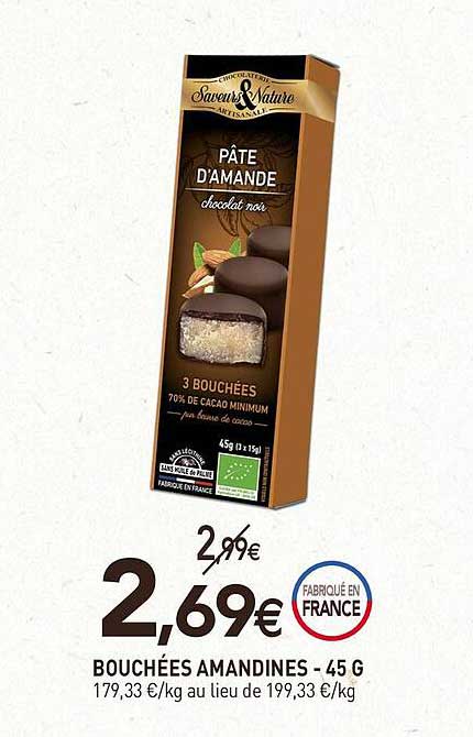 Bouchées Amandines - 45 G