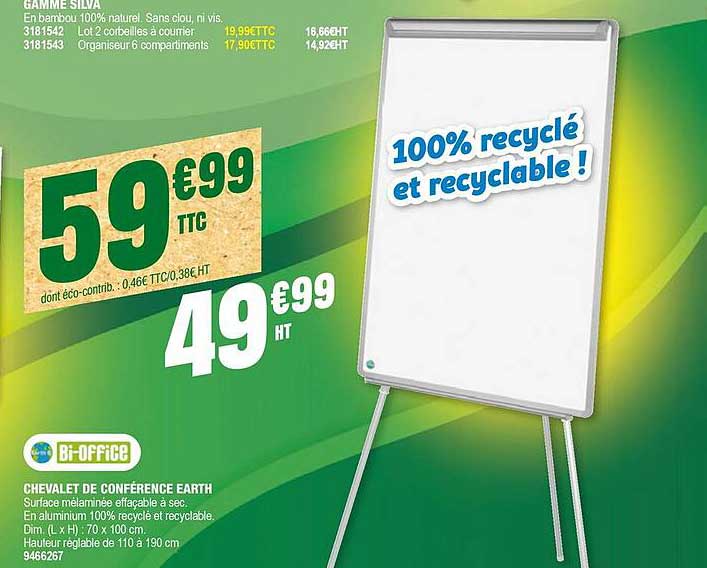 chevalet de conférence earth bi-office