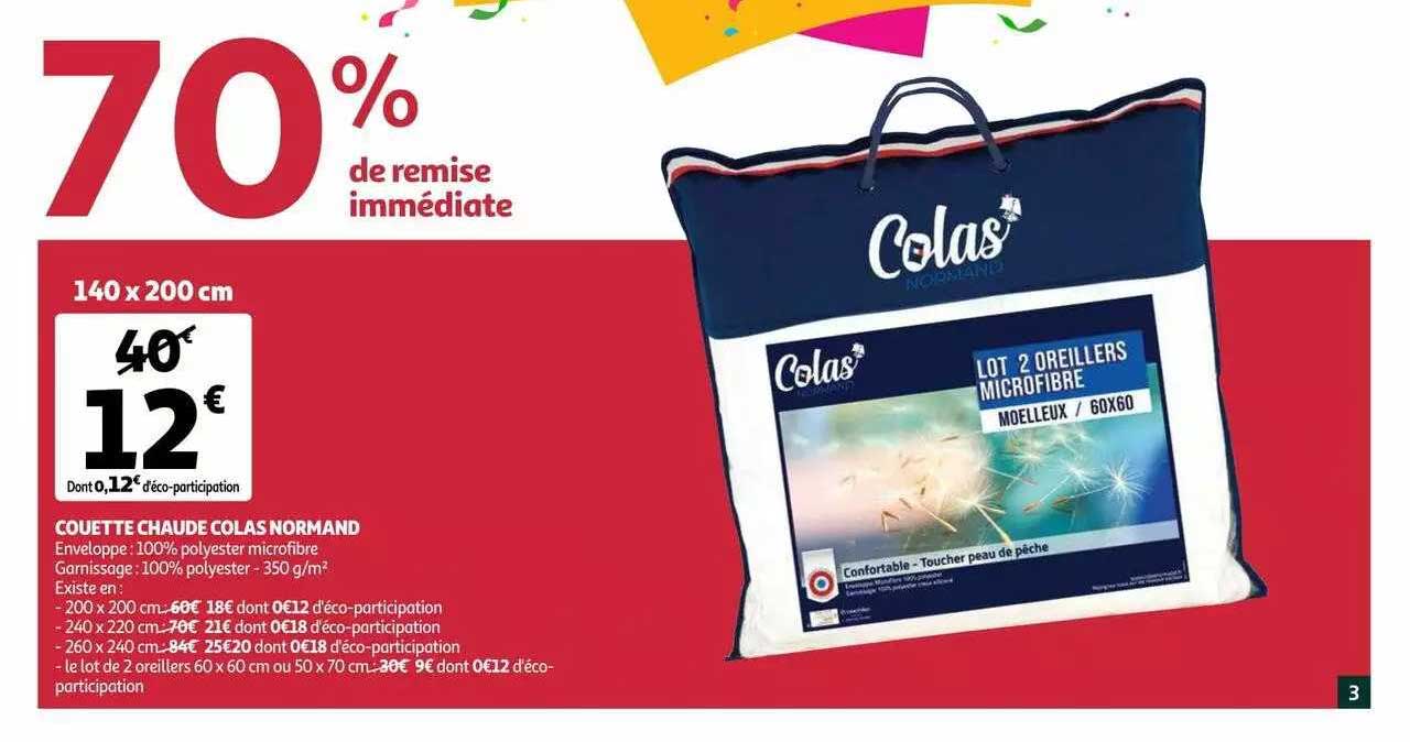 Couette Chaude Colas Normand