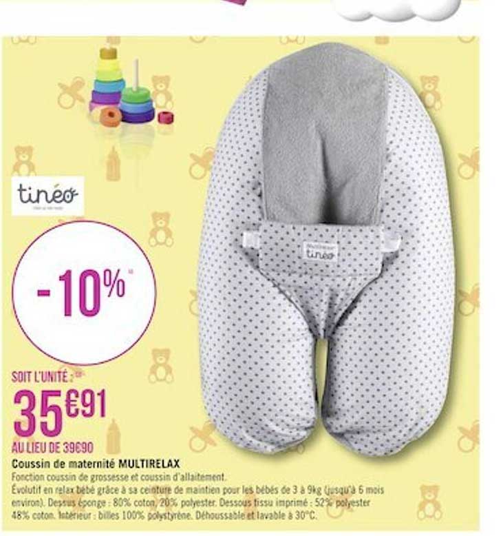 coussin de maternité multirelax tinéo