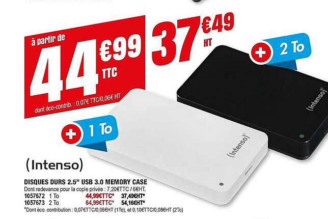 disque durs 2,5" usb 3.0 memory case