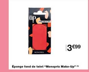 éponge Fond De Teint "monoprix Make-up"