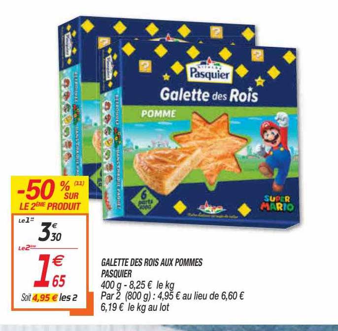 Galette Des Rois Aux Pommes Pasquier