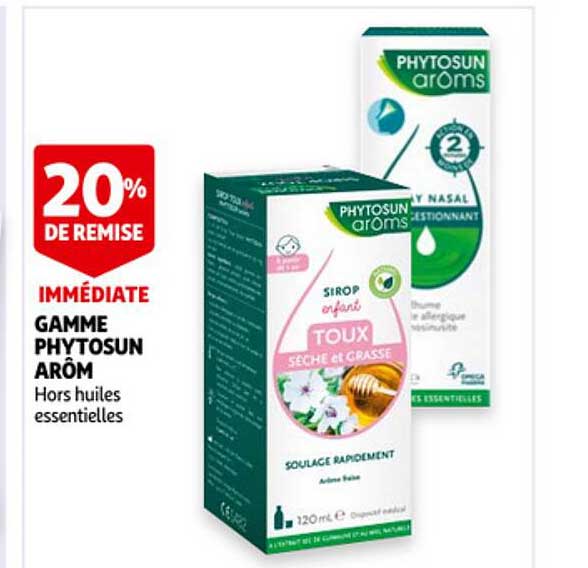 Gamme Phytosun Arôms