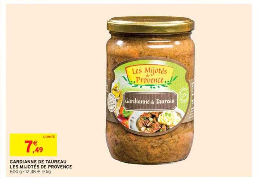 gardianne de taureau les mijotés de provence