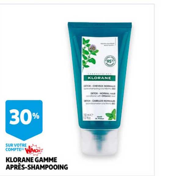 klorane gamme après-shampooing
