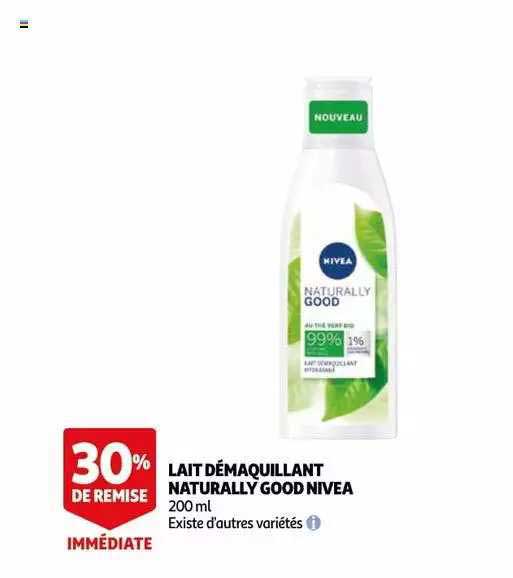 Lait Démaquillant Naturally Good Nivea