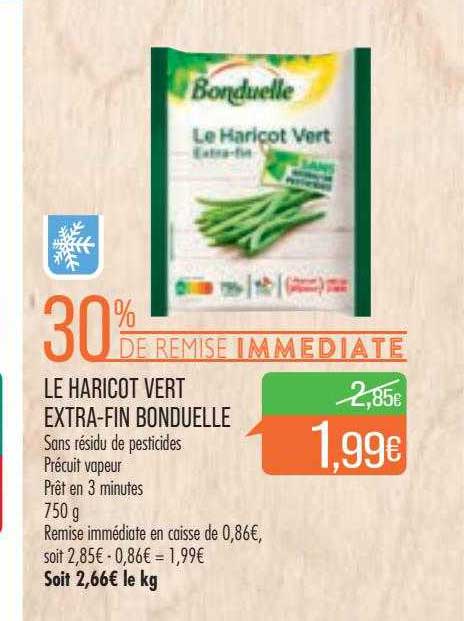 le haricot vert extra-fin bonduelle