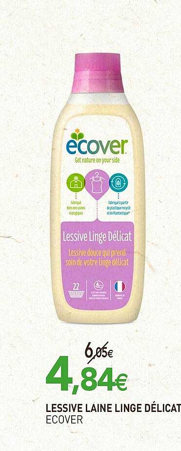 lessive laine linge délicat ecover
