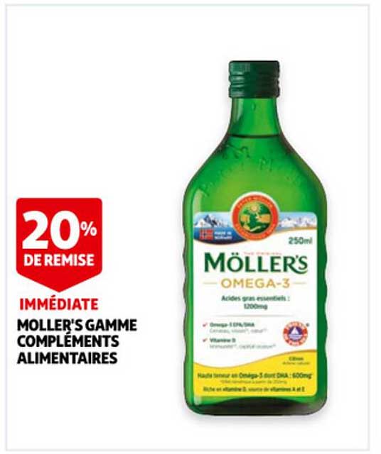moller's gamme compléments alimentaires