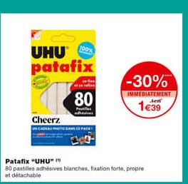 patafix "uhu" -30% immédiatement