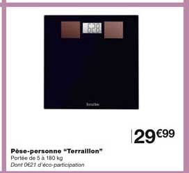 pèse-personne "terraillon"
