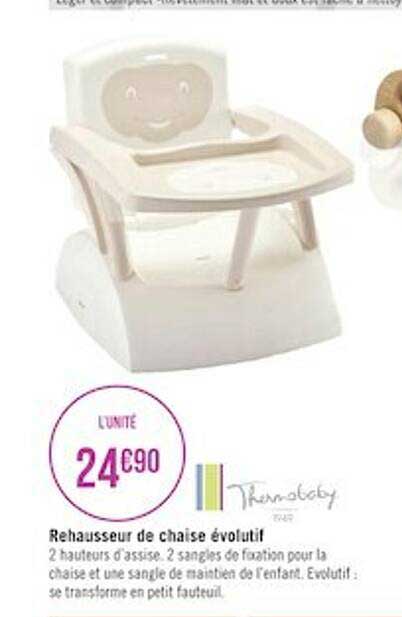 rehausseur de chaise évolutif