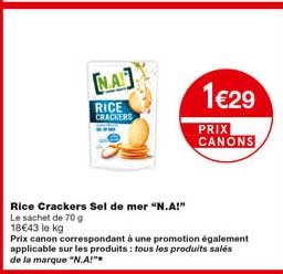 rice crackers sel de mer "n.a!"