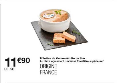 Rillettes De Connerré Tête De Lion