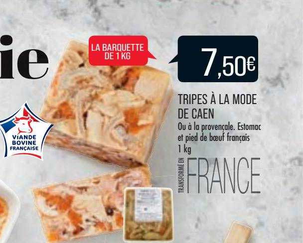 Tripes à La Mode De Caen