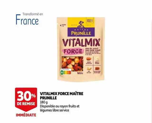 vitalmix force maître prunille