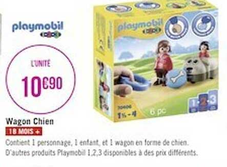 wagon chien playmobil