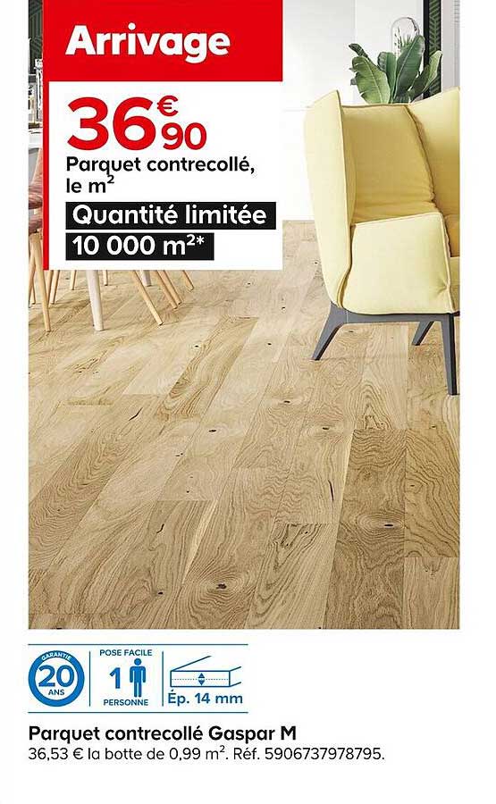 Parquet Contrecollé  Gaspar M