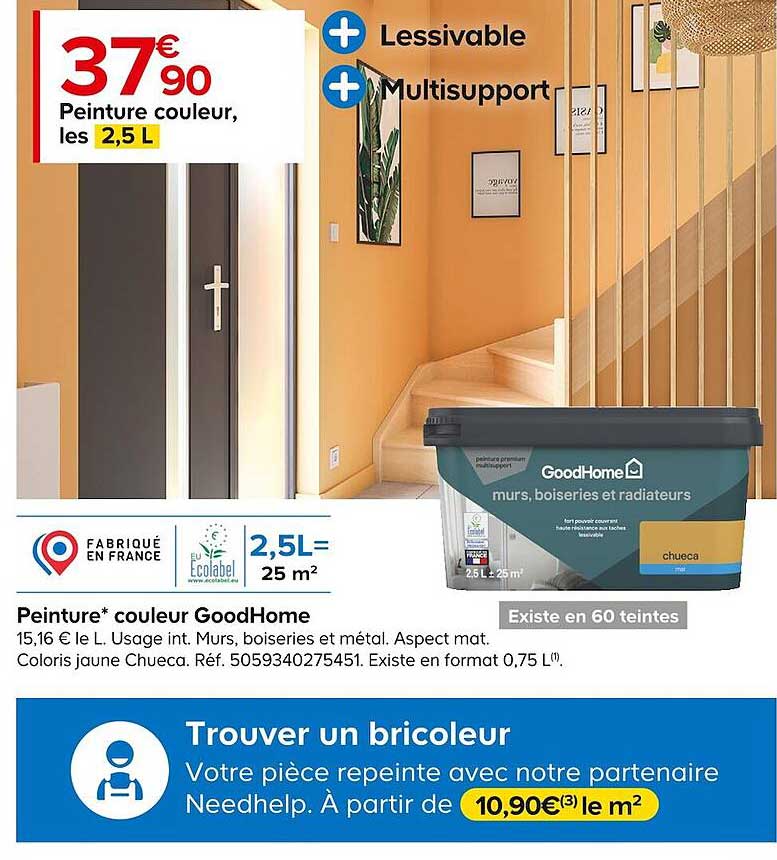 Peinture Couleur GoodHome