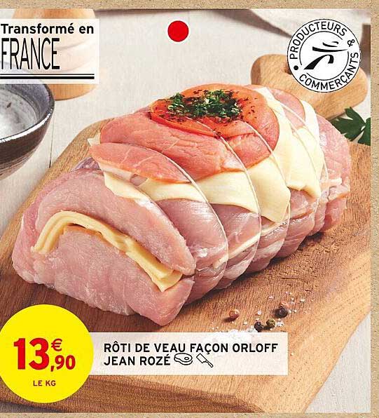 rôti de veau façon orloff jean rozé