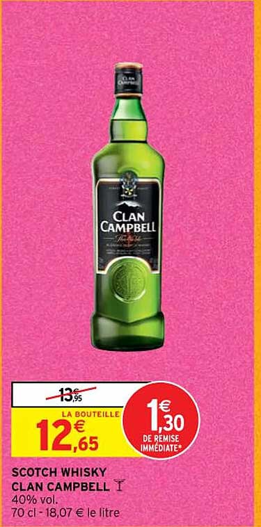 Scotch Whisky Clan Campbell