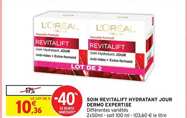 soin revitalift hydratant jour dermo expertise
