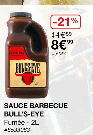 Sauce Barbecue Bull's-eye