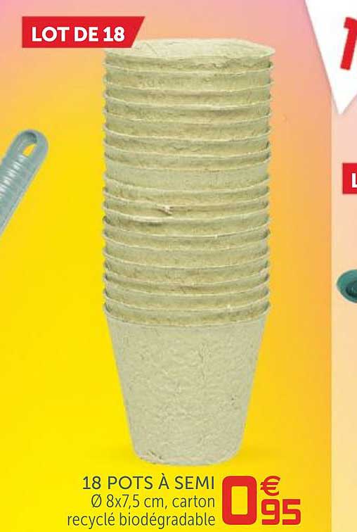 18 Pots à Semi