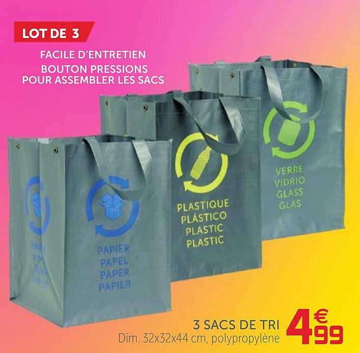 3 Sacs De Tri