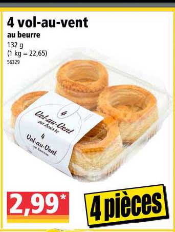 4 vol-au-vent