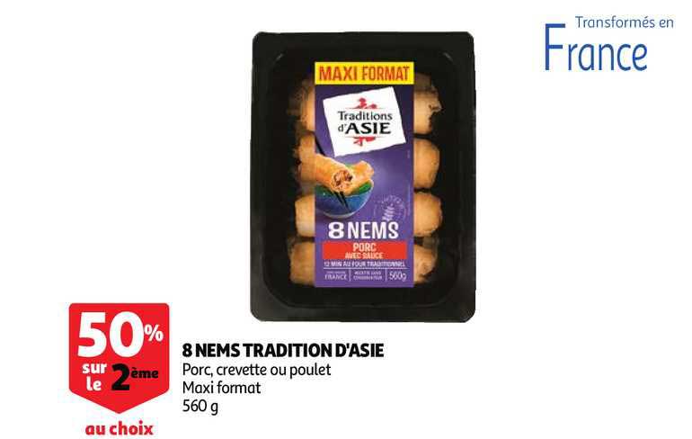 8 nems tradition d'asie