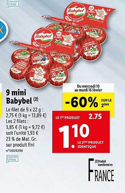 9 Mini Babybel