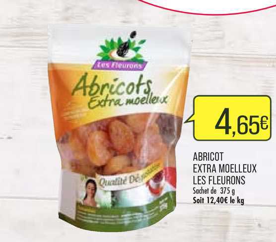 abricot extra moelleux les fleurons