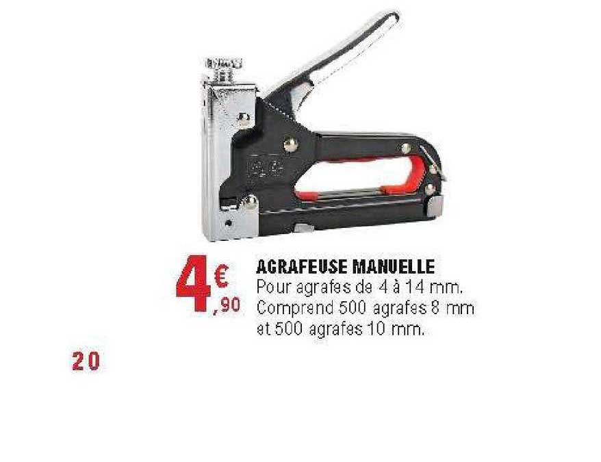 Agrafeuse Manuelle