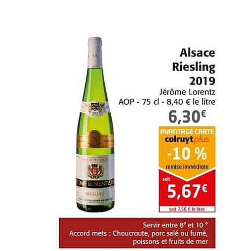 alsace riesling 2019 jérôme lorentz