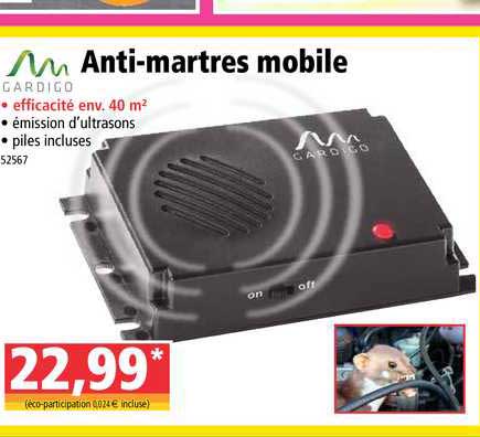 anti-martres mobile gardigo
