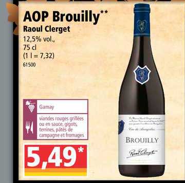 aop brouilly raoul clerget
