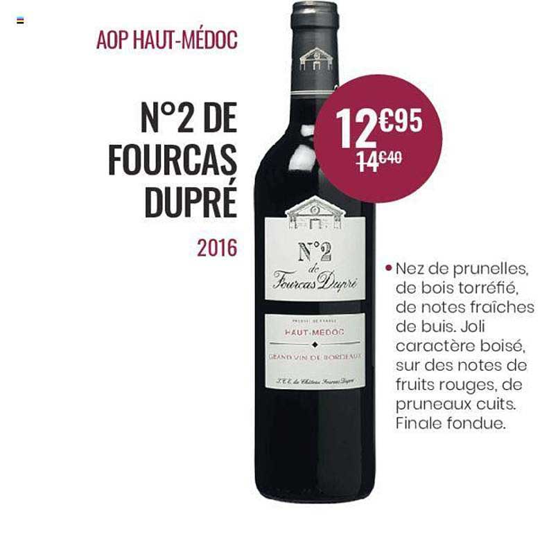 aop haut-médoc n°2 de fourcas dupré