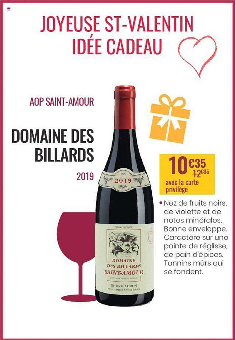 aop saint-amour domaine des billards