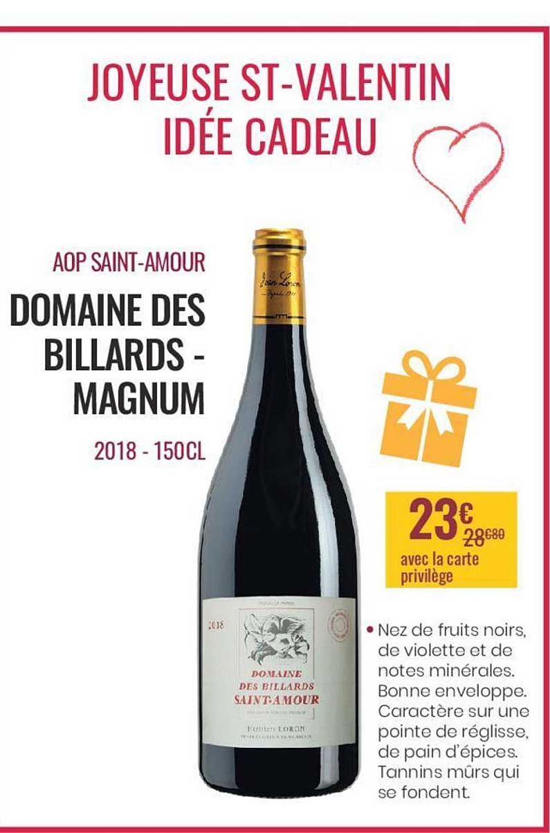 aop saint-amour domaine des billards-magnum