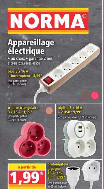 appareillage électrique