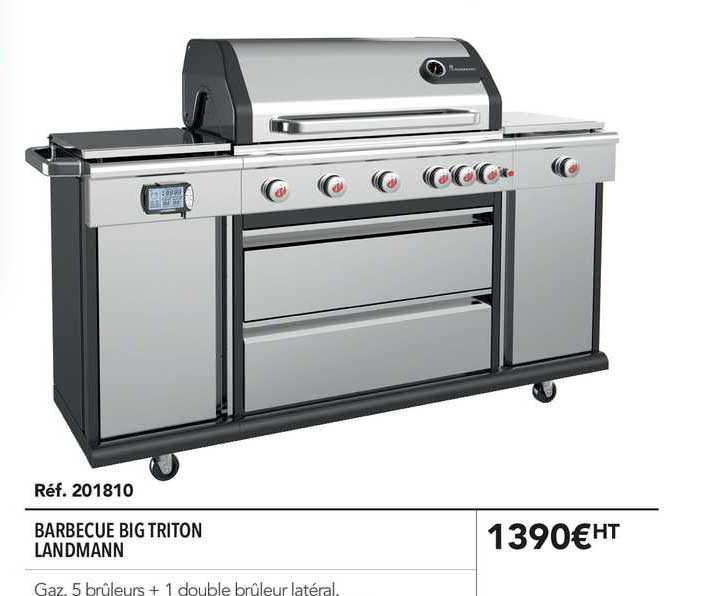 barbecue big triton landmann