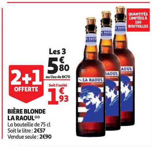 bière blonde la raoul
