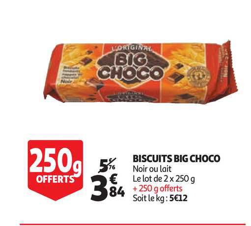 biscuits big choco