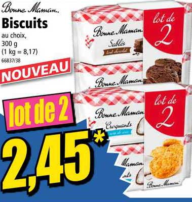 biscuits bonne maman