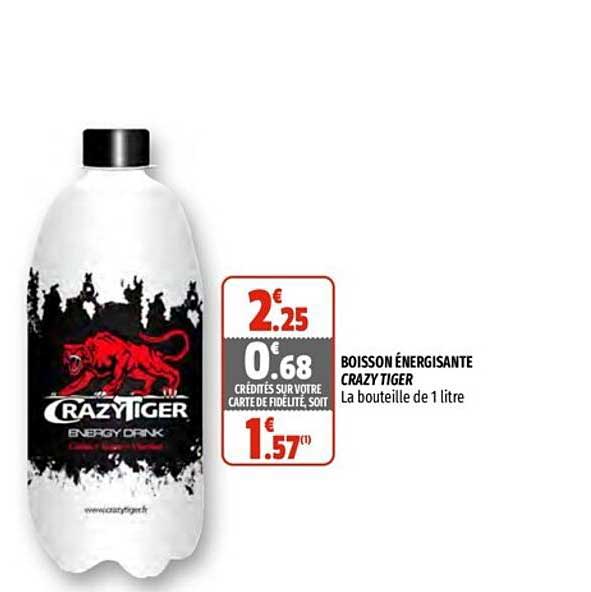 Boisson énergisante Crazy Tiger
