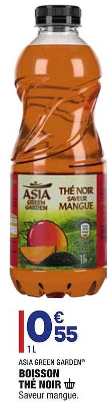 boisson thé noir asia green garden